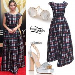 Rowan Blanchard: 2015 Emmy Awards Outfit