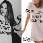 Sabrina Carpenter: 'Pillow Fight Champion' Tee