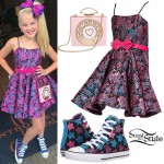 JoJo Siwa: Floral Dress, Star Sneakers