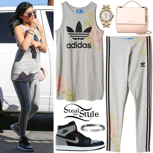 kylie adidas outfit