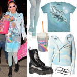 Miley Cyrus: Cloud Jacket, Dolphin Dress