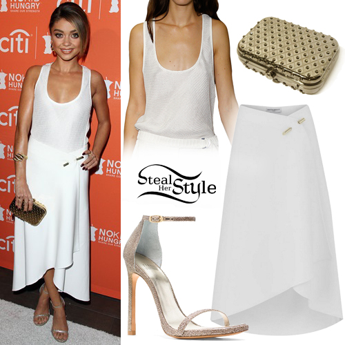 Sarah Hyland attends The No Kid Hungry Dinner in Los Angeles. October 14th, 2015 - photo: PacificCoastNews