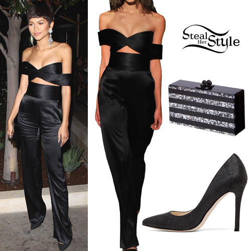 Zendaya arrived at the Vogue Dinner Party. October 20th, 2015 - photo: AKM-GSI