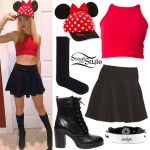 Jordyn Jones: Minnie Mouse Outfit