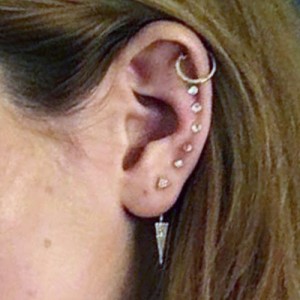 62 Celebrity Tragus Piercings | Steal Her Style