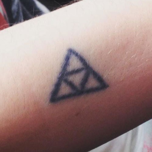 To the Boy and the girl with Zelda tattoo simple triforce  9GAG