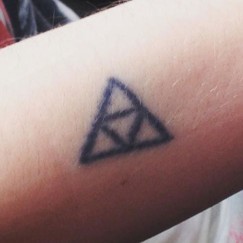 Other] Got my first tattoo and chose to make it a triforce! : r/zelda
