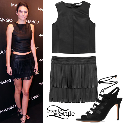Kendall Jenner at the photocall for 'Tribal Spirit' by Mango. January 28th, 2016 - photo: FameFlynet