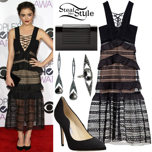 Lucy Hale at the People's Choice Awards in Los Angeles. January 6th, 2016 - photo: PacificCoastNews