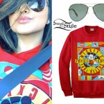 Becky G: Mickey Mouse Sweatshirt