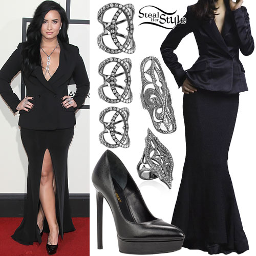 Demi Lovato: 2016 Grammys Outfit