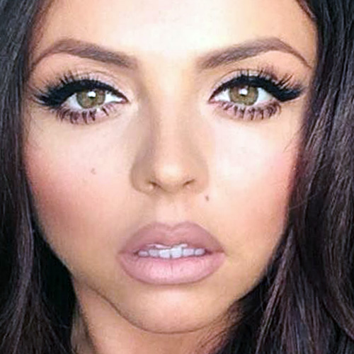 Jesy Nelson Makeup: Beige Eyeshadow, Black Eyeshadow ...