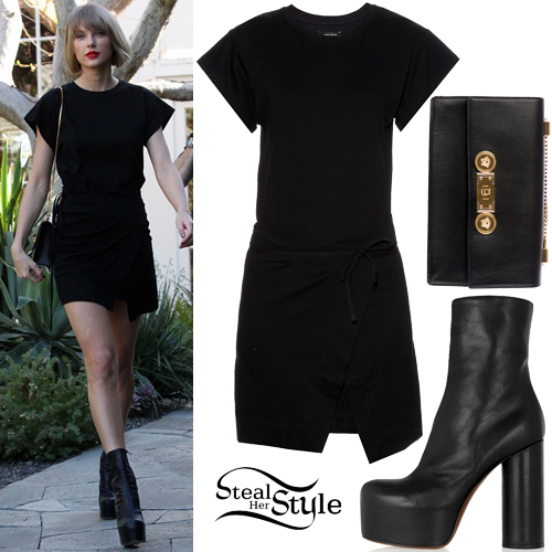 tAYLOR sWIFT leaving the Isabel Marant store on Melrose in West Hollywood. February 24th, 2016 - photo: PacificCoastNews