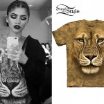 Zendaya: Lion Face T-Shirt