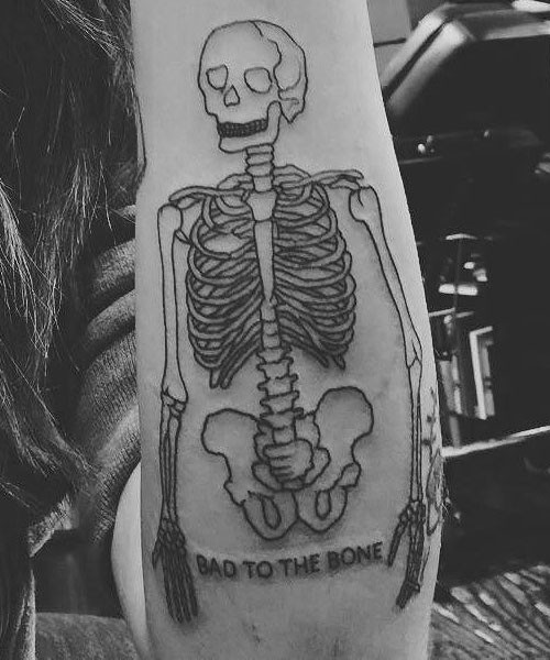07 | Praying Skeleton tattoo by Jimmy Coffin | Jimmy Coffin | Flickr