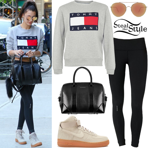 Bella Sweatshirt, Black Leggings | Steal Her