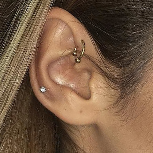 Chantel Jeffries Auricle/Rim, Forward Helix/Cartilage Piercing | Steal ...