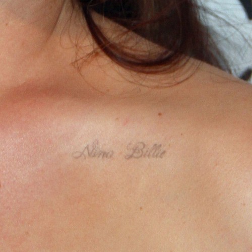 Lana del Reys trust no one tattoo is her in a nutshell  23 Amazing  Celebrity  PopBuzz