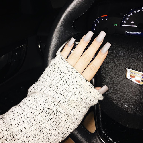 Kylie Jenner Nude Nails | Steal Her Style