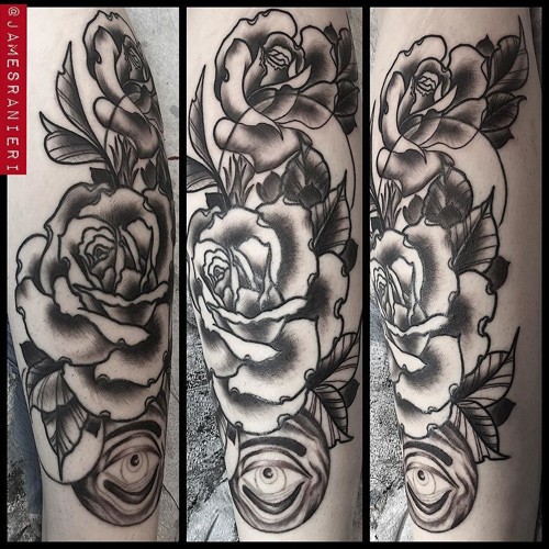 50 Traditional Rose Tattoo Designs For Men  Flower Ink Ideas