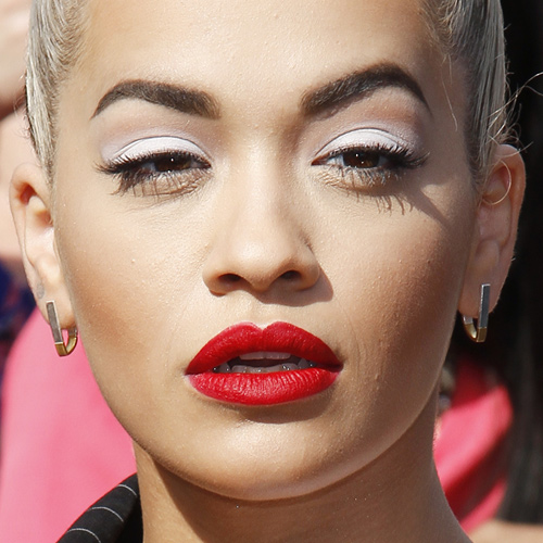 Rita Ora Makeup Nude Eyeshadow Pale Pink Lipstick Steal Her Style Rita Ora Makeup Nude Eyeshadow Pale Pink Lipstick Steal Her Style