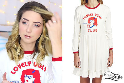 Zoella: 'Lovely Ugly Club' Dress