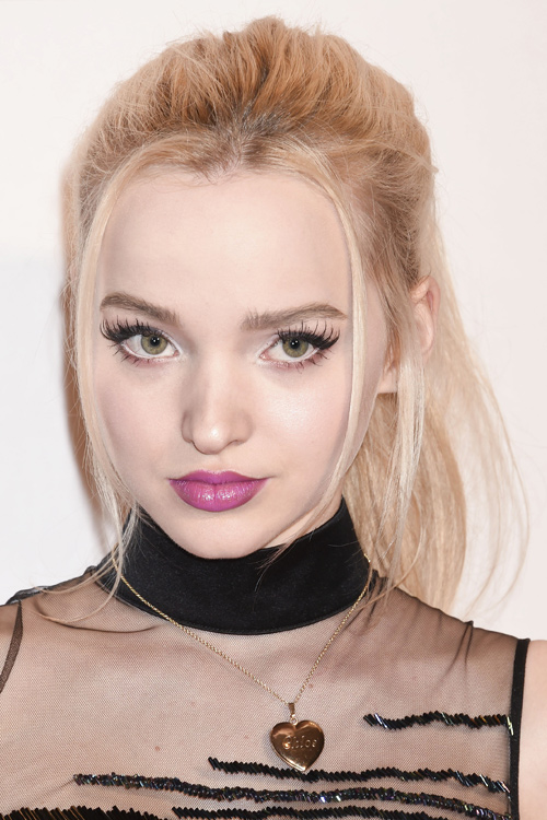 Dove Cameron Straight Platinum Blonde Face-Framing Pieces 