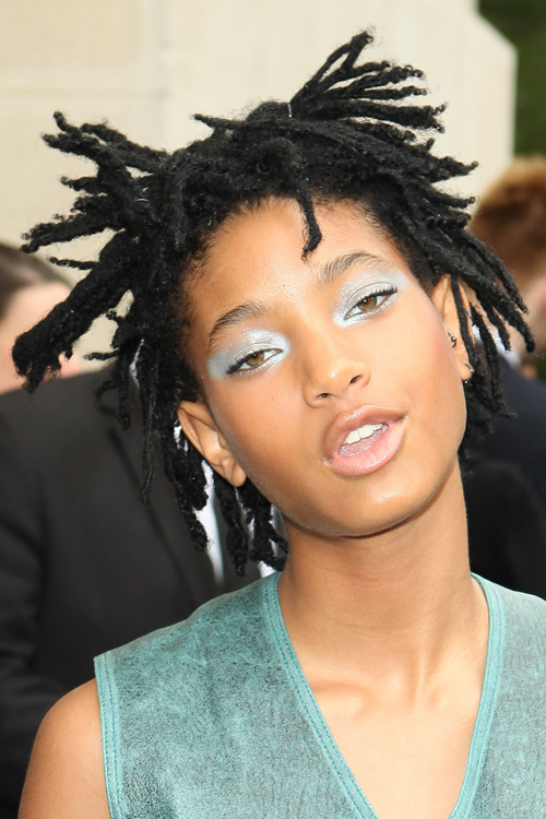 Willow Smith Teased Black Dread Locks Hairstyle Steal Her Style