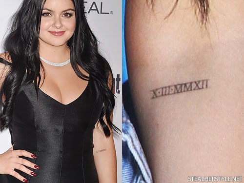 Ariel Winter's 5 Tattoos & Meanings | Steal Her Style