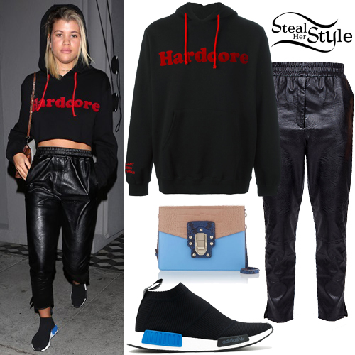 Sofia Richie leaving Criag's Restaurant in West Hollywood. October 10th, 2016 - photo: AKM-GSI