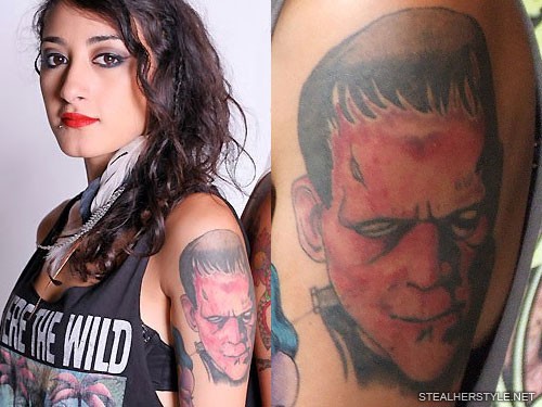 Frankenstein Tattoo Photos & Meanings | Steal Her Style