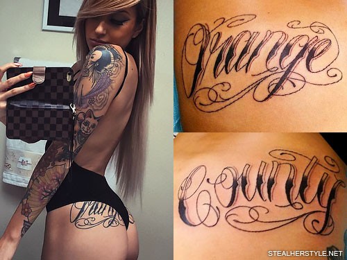 22 Celebrity Butt Tattoos | Page 2 of 3 | Steal Her Style | Page 2