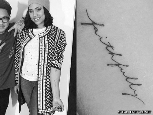 Ayesha  Steph Curry Get Matching Tattoos