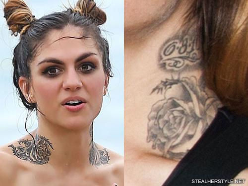 44 Great Modern Rose Tattoo Ideas For Neck
