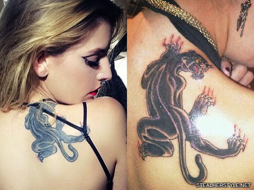Celebrity Panther Tattoos  Steal Her Style