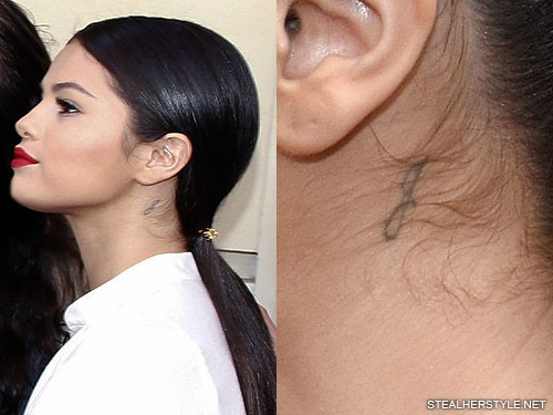 Selena Gomezs Tattoos Meanings Steal Her Style