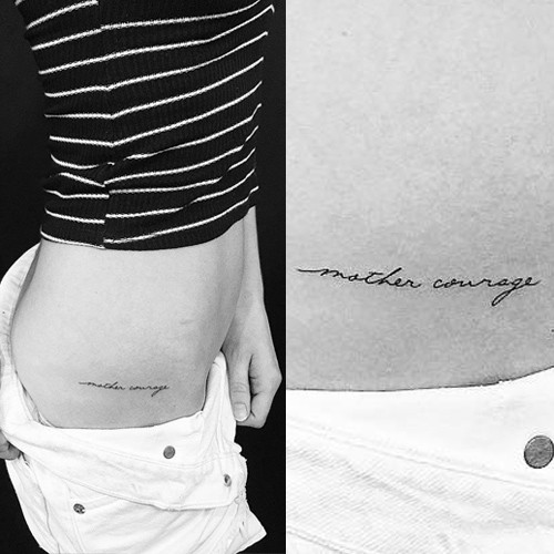 Courage Dear Heart Manifestation Tattoo CS Lewis  Conscious Ink