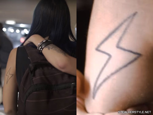 22 Celebrity Lightning Bolt Tattoos | Steal Her Style