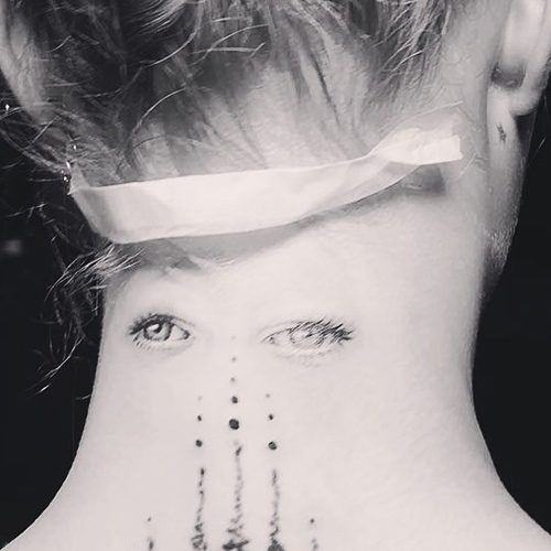 Rihanna Instagrams Cara Delevingne's First Tattoo