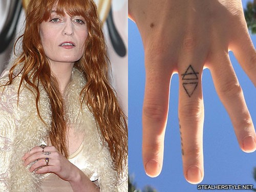 Florence Welch Tattoos.