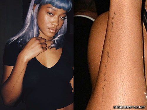 The Meaning Behind All of Keke Palmers Tattoos  POPSUGAR Beauty