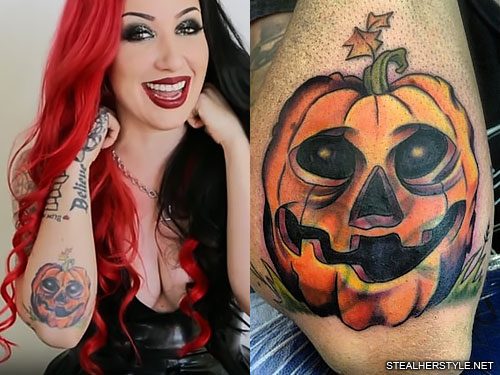 12 Horrifying Halloween Pumpkin Tattoo Designs  Scary tattoos Halloween  tattoos Hand tattoos