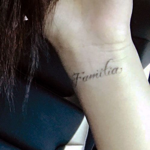Lauren Goodger reveals touching tattoo to honour late daughter Lorena   Mirror Online