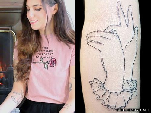 Marzia Bisognin Italian, Writing Tattoo | Steal Her Style