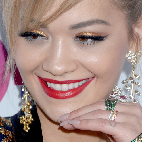 Rita Ora Makeup Purple Eyeshadow Pale Pink Lipstick Steal Her Style Rita Ora Makeup Purple Eyeshadow Pale Pink Lipstick Steal Her Style