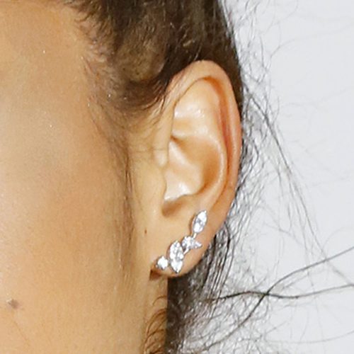 Top 88+ celebrity upper lobe earrings latest