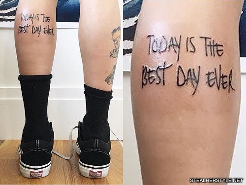 Optimism Tattoo Photos Meanings Steal Her Style