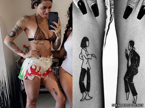 Kamaiyah Shows Kehlani Love With Post Of Matching Tattoos