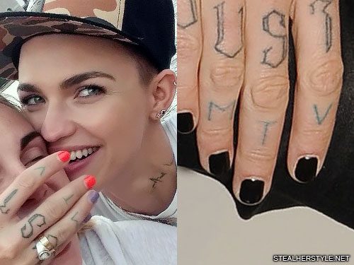 Ruby Rose's 48 Tattoos & Meanings | Steal Her Style