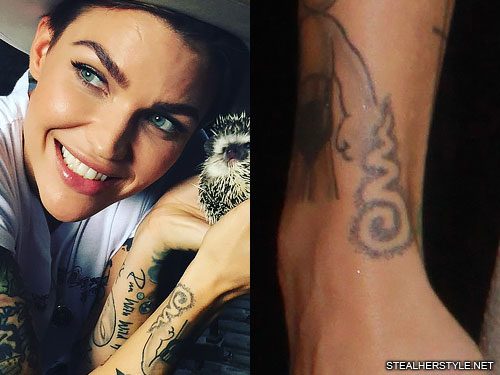 Ruby Rose S 48 Tattoos Meanings Steal Her Style